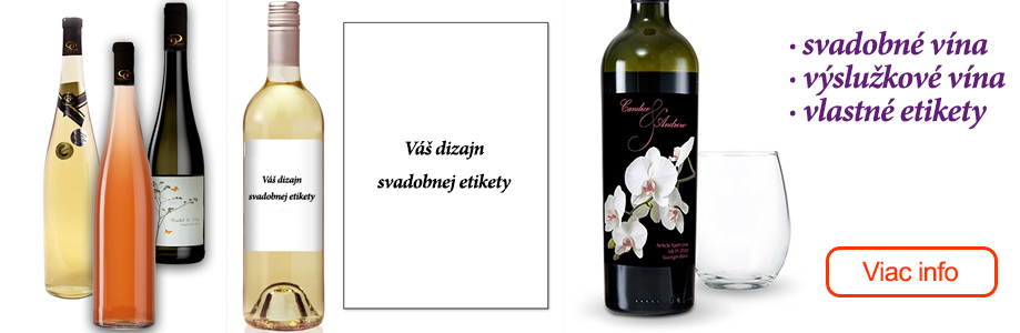 svadobne vina